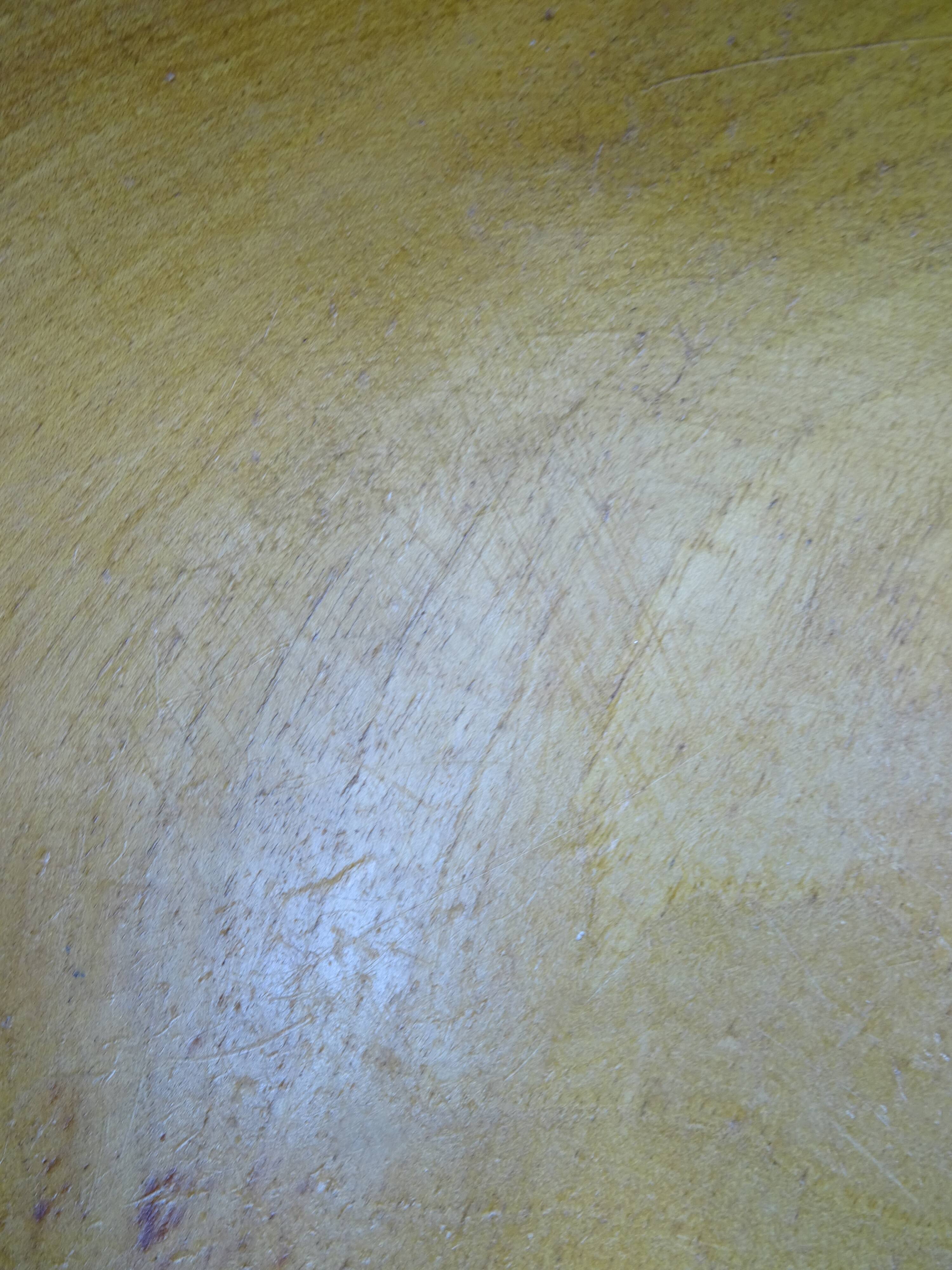 Wooden dish signed E - Circa 1960-1970