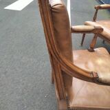Paire de fauteuils anciens style Louis XVl