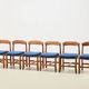 Guillerme & Chambron Set of 6 'Veronique' Dining Chairs for Votre Maison