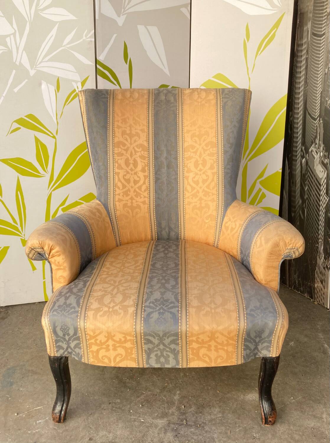 Napoleon III fireside chair, 19th century