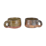 Set de 2 tasses à café en grès