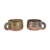 Coffee cups in sandstone