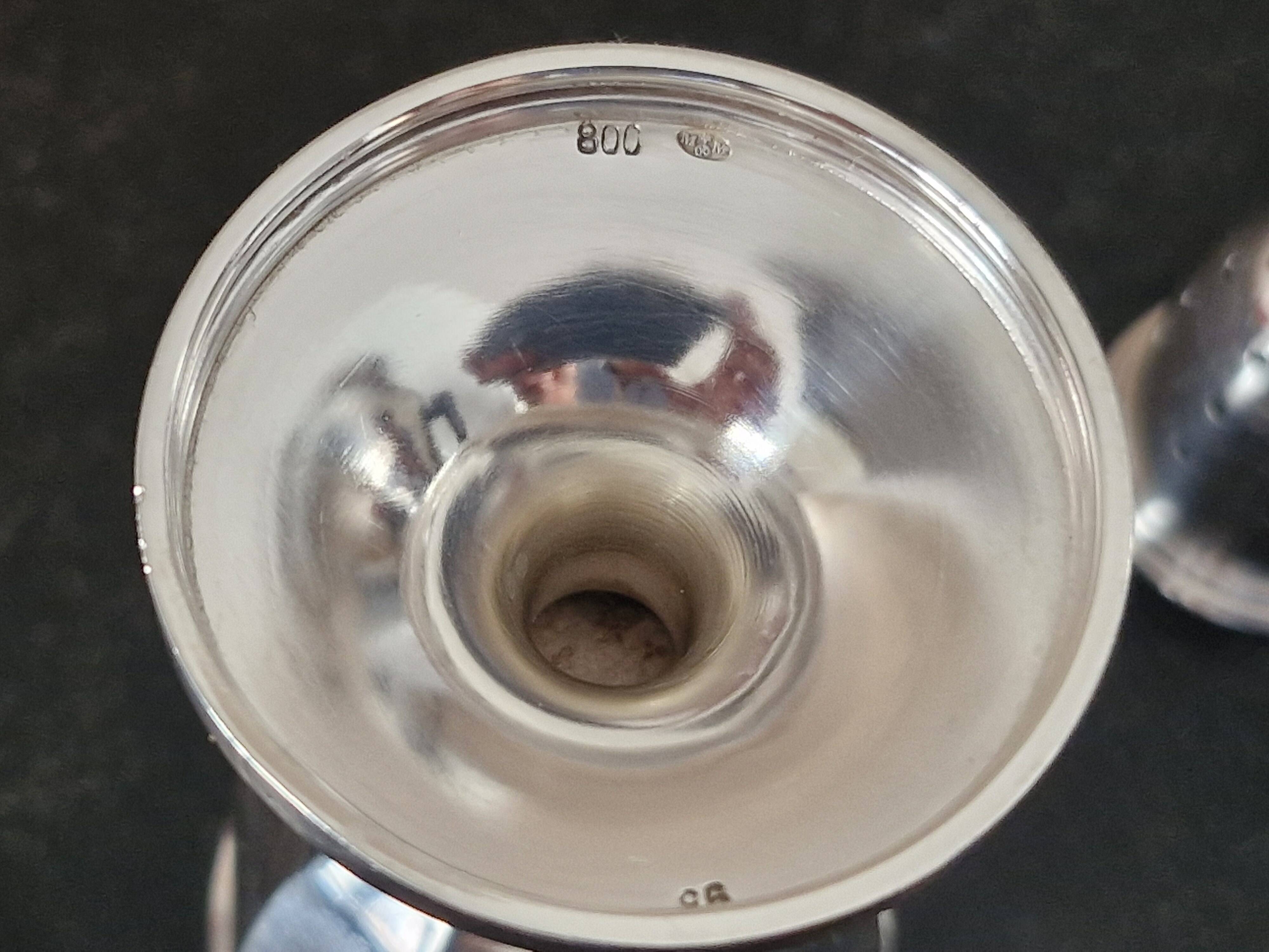 Silver salt cellar