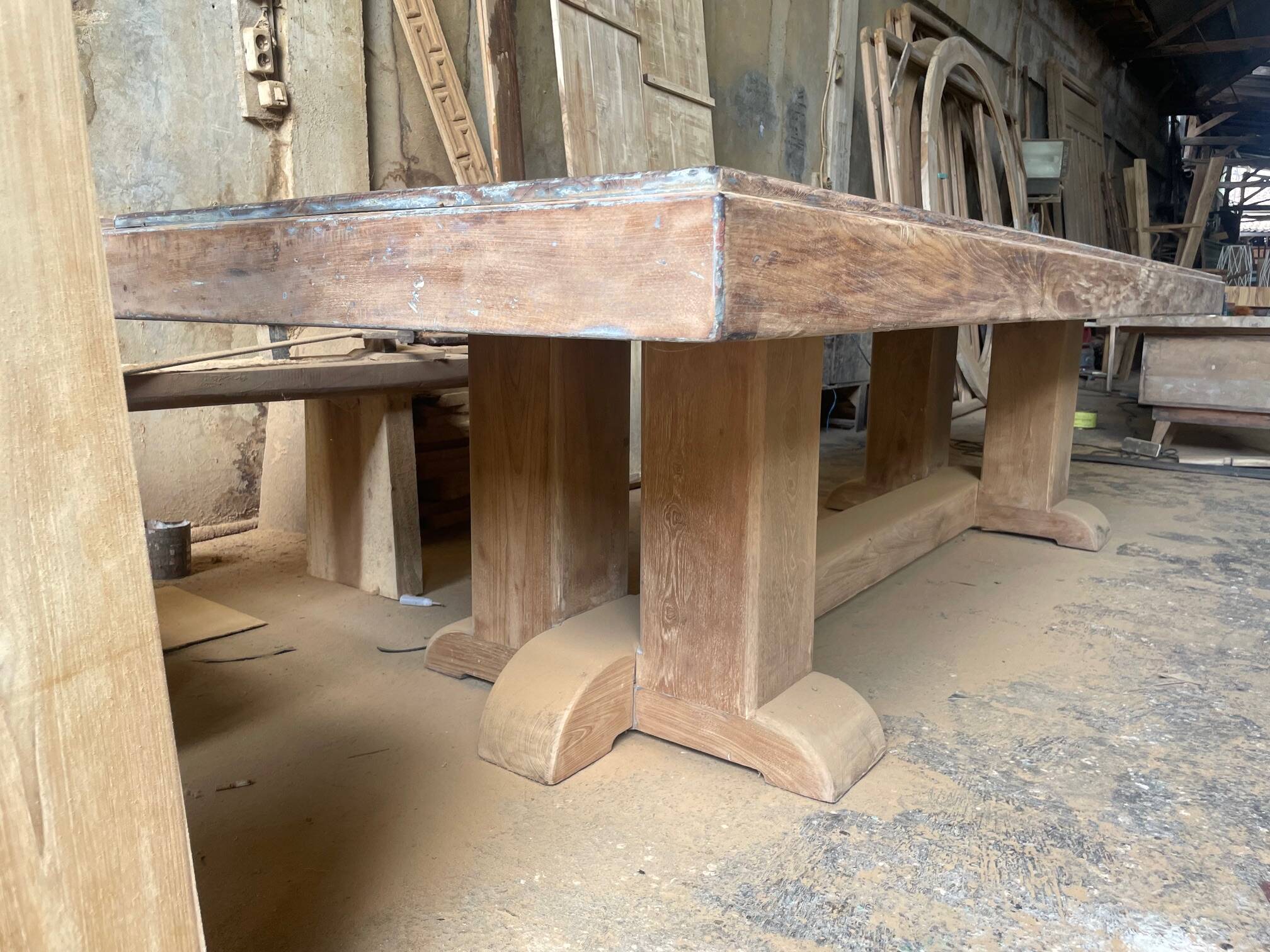 Workshop Style Decorative Table