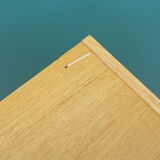 Commode en frêne, design danois, années 70, fabriqué au Danemark