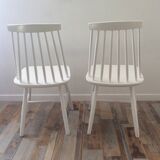 Paire de chaises scandinaves des années 60