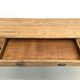 Very large pine trade counter, circa 1920.