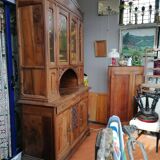 Buffet deux corps Gauthier Poinsignon en noyer