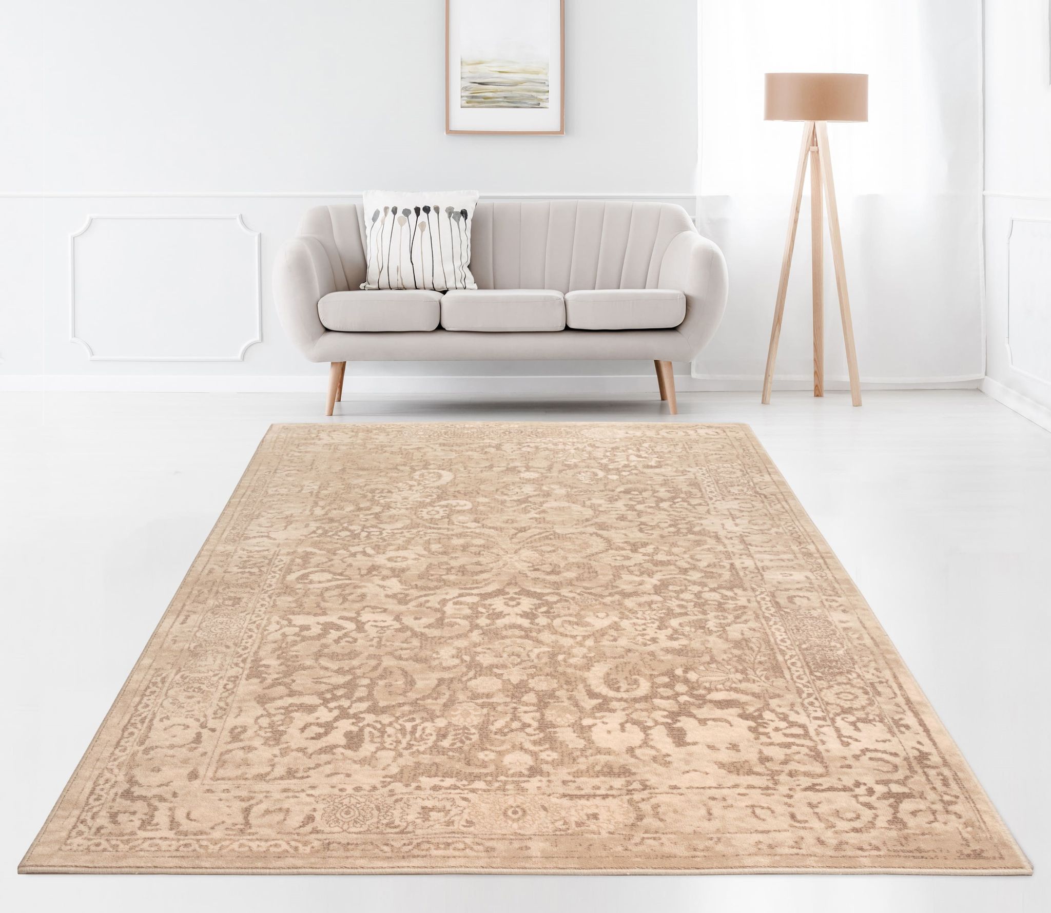 Vintage Oriental style Persian rug 160x230 cm