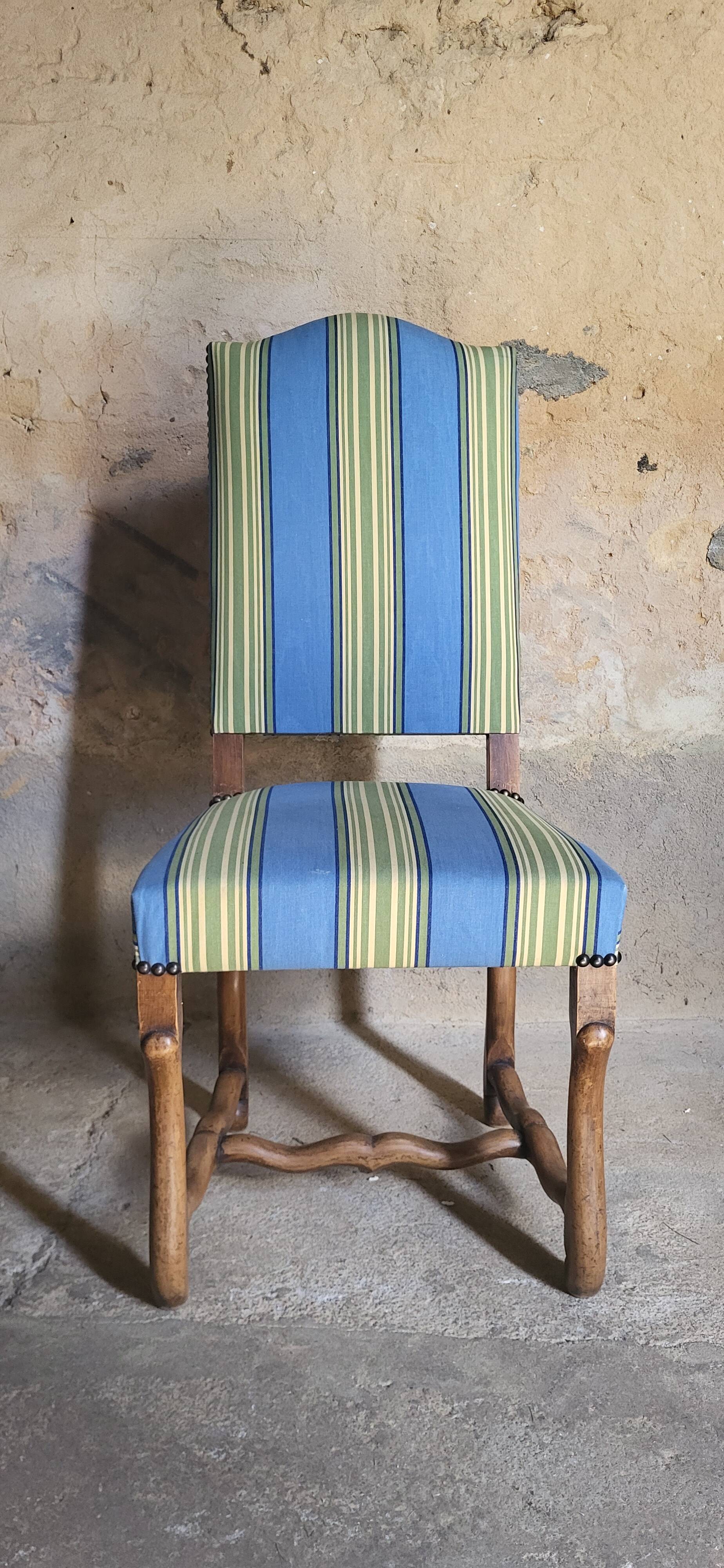 4 Louis XIII chairs