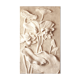 Relief with flowers. Bas-relief with flowers. Relief with flowers. Flowers in relief.