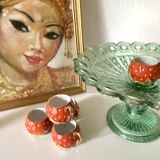 Miniature Strawberry Slushie Cups