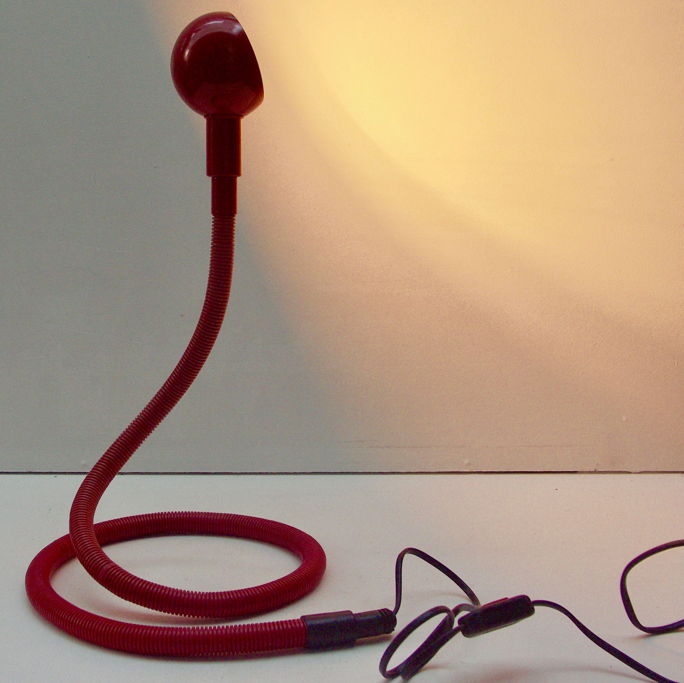 Hebi Valenti vintage lamp Isao Hosoe Valenti 1972