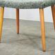 Danish Mid-Century Modern Stool in Beech and Upholstery, 1960s