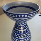 Large vase "La Louve" Art studio by Ernest d'Hossche 60s