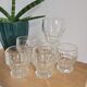 Lot de 6 petits verres années 30