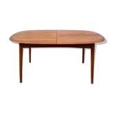 Scandinavian vintage teak extendable table