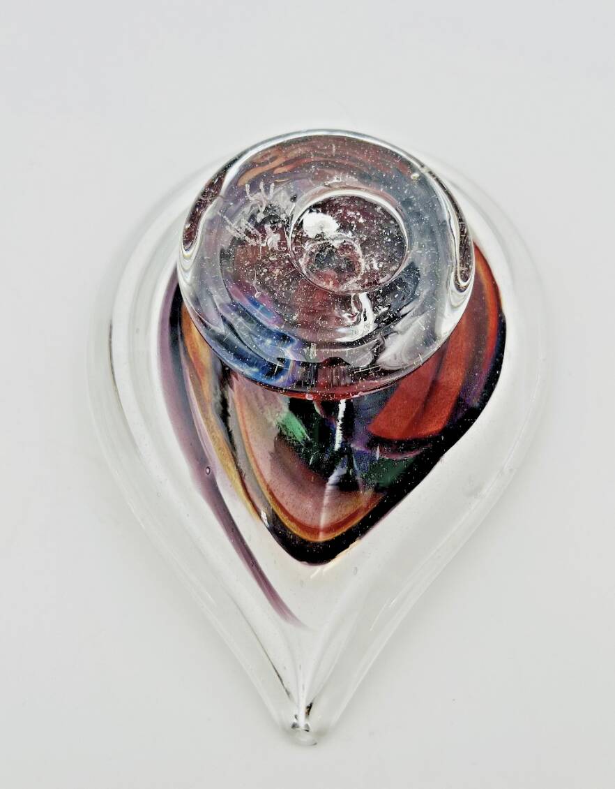 Vide-poche en verre soufflé