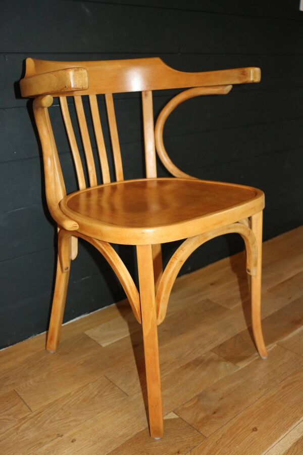 Fauteuil baumann hêtre clair