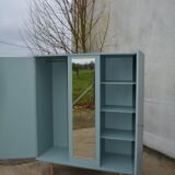 Vintage wardrobe and shelves