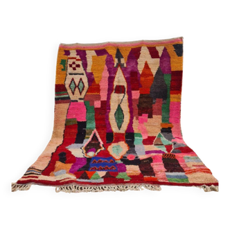 Handmade Berber wool BOUJAAD rug 300X200 cm