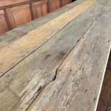 Grande table de couvent en chêne