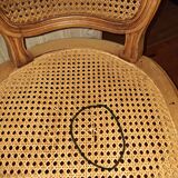 Four dining room chairs