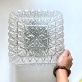 Square vintage ceiling lamp