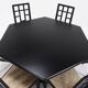 Table et 6 chaises, Thonet post moderne par Ernst W. Beranek années 1980