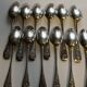 Medallion dessert spoons
