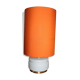Lampe en opaline et métal doré à double éclairage des années 70