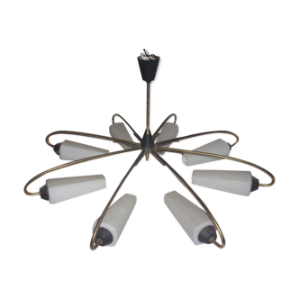 Lustre 8 branches année 60