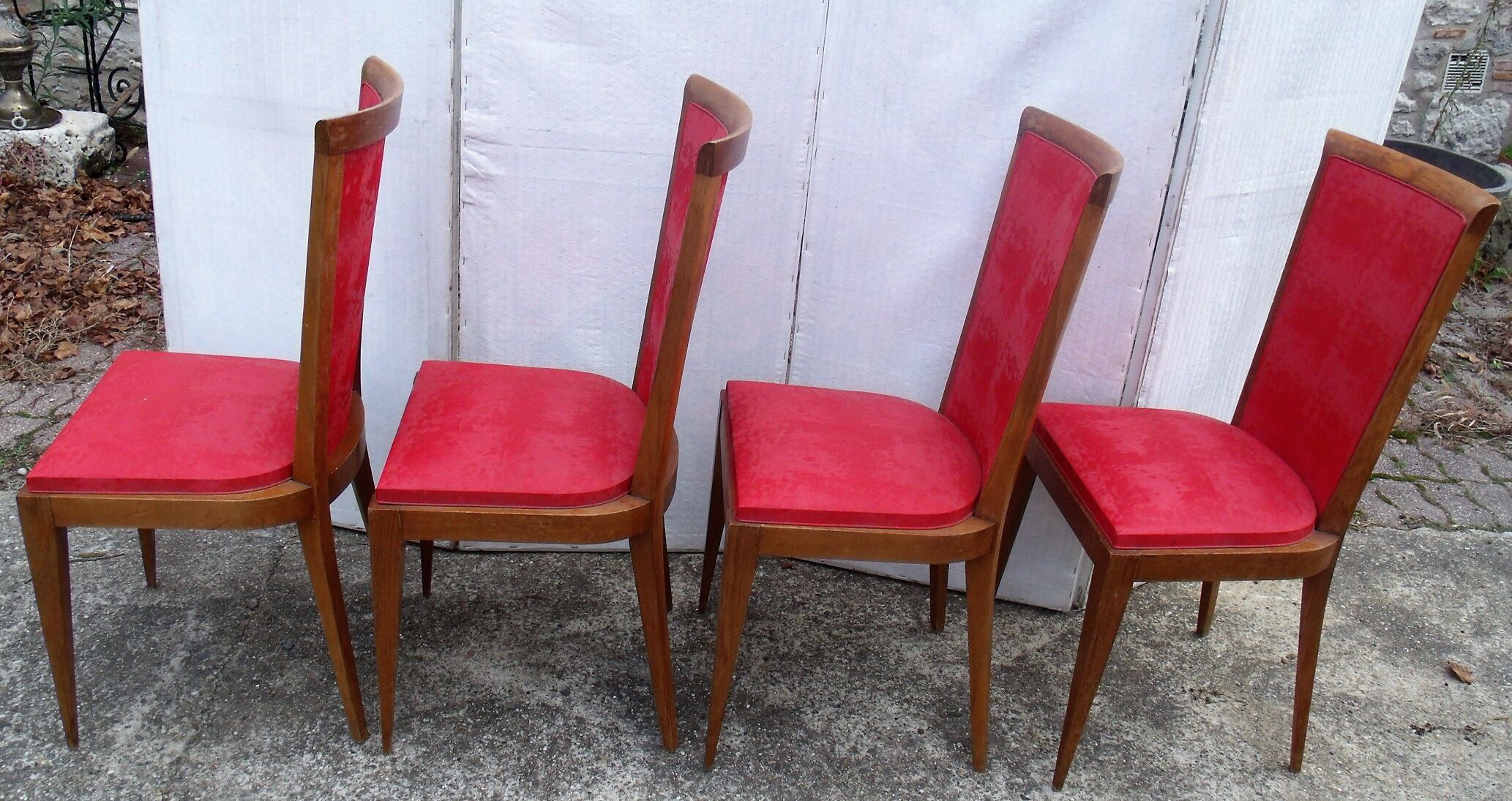 Set of 4 chairs 1950