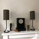 Lampe en fer forgé des années 50 - 60