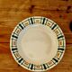 Shallow dish Badonviller Quiberon vintage geometric décor Art Deco