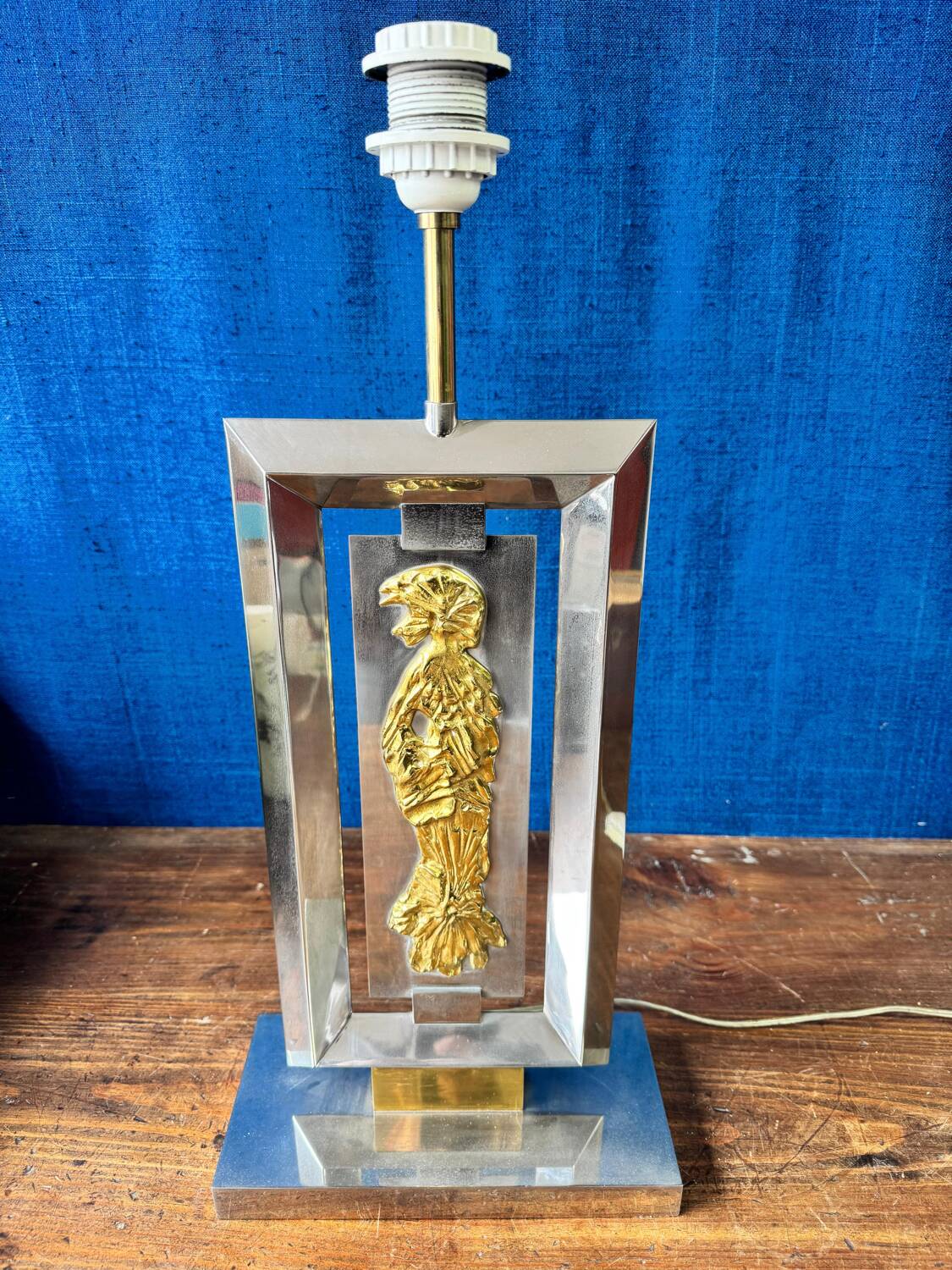 Vintage table lamp by Maison Baguès. 1970s.