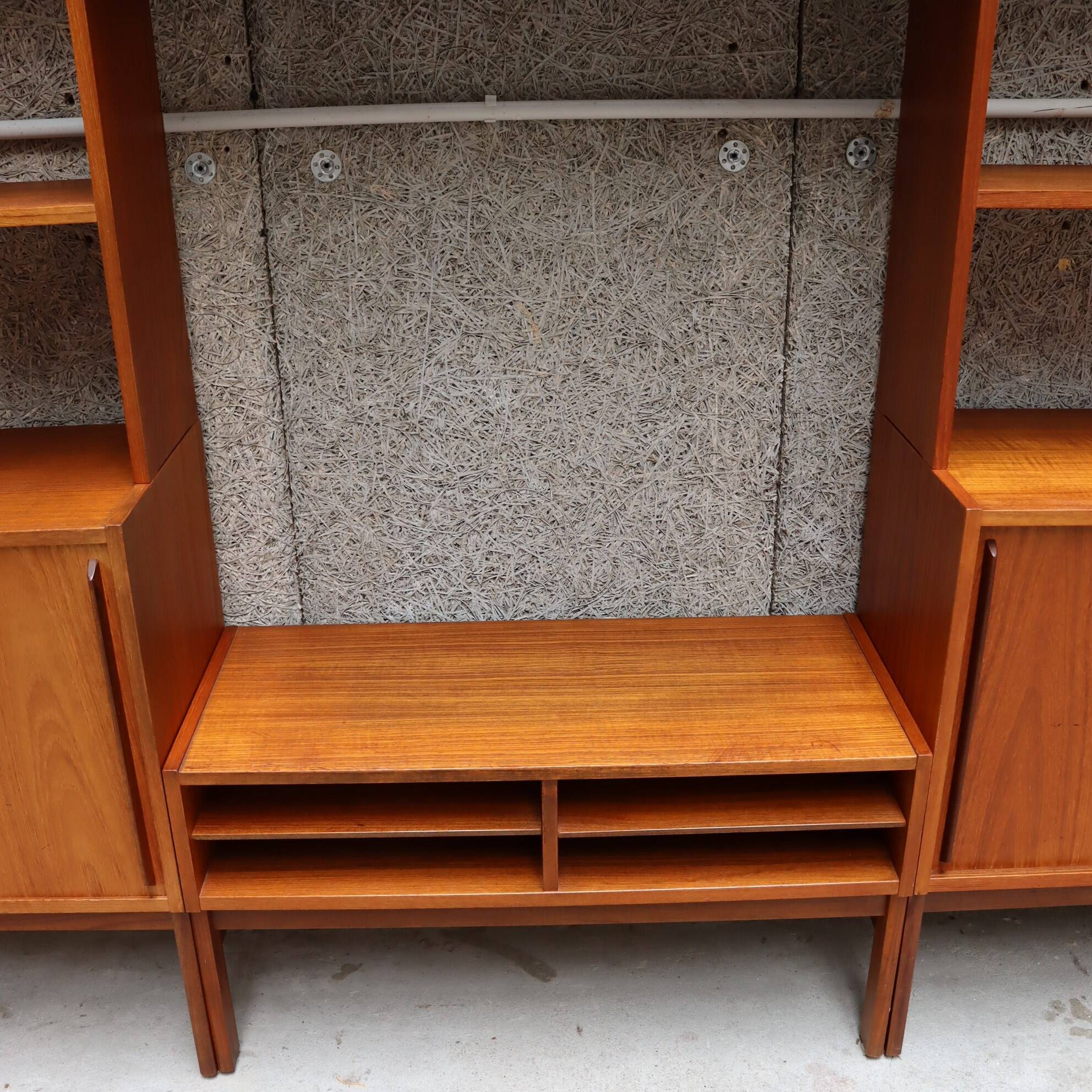 Bibliothèque scandinave modulable années 60