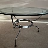 Ensemble table à manger et 4 chaises assorties