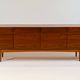 Modernist Enfilade FA-66 by Ib Kofod Larsen, 1960s in teak