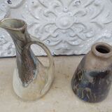 2 old sandstones signed Art Deco period 1920/1930