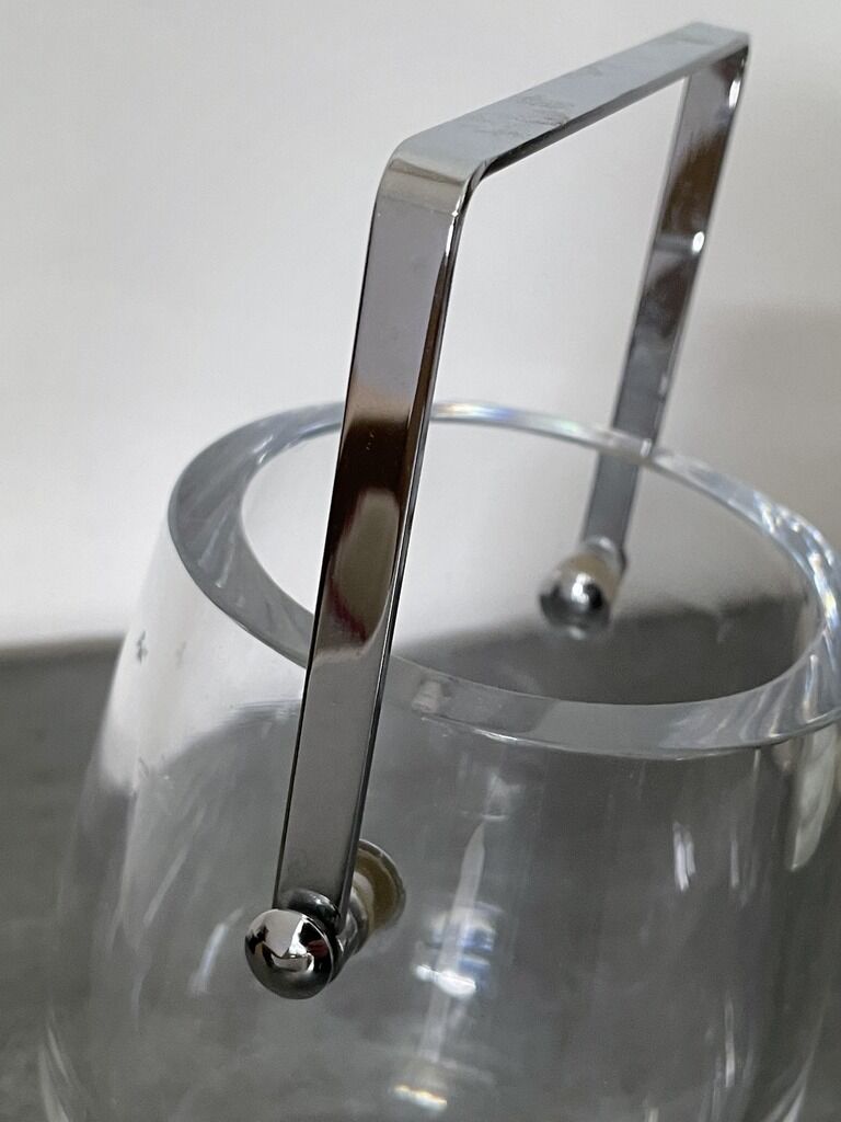Daum vintage ice bucket
