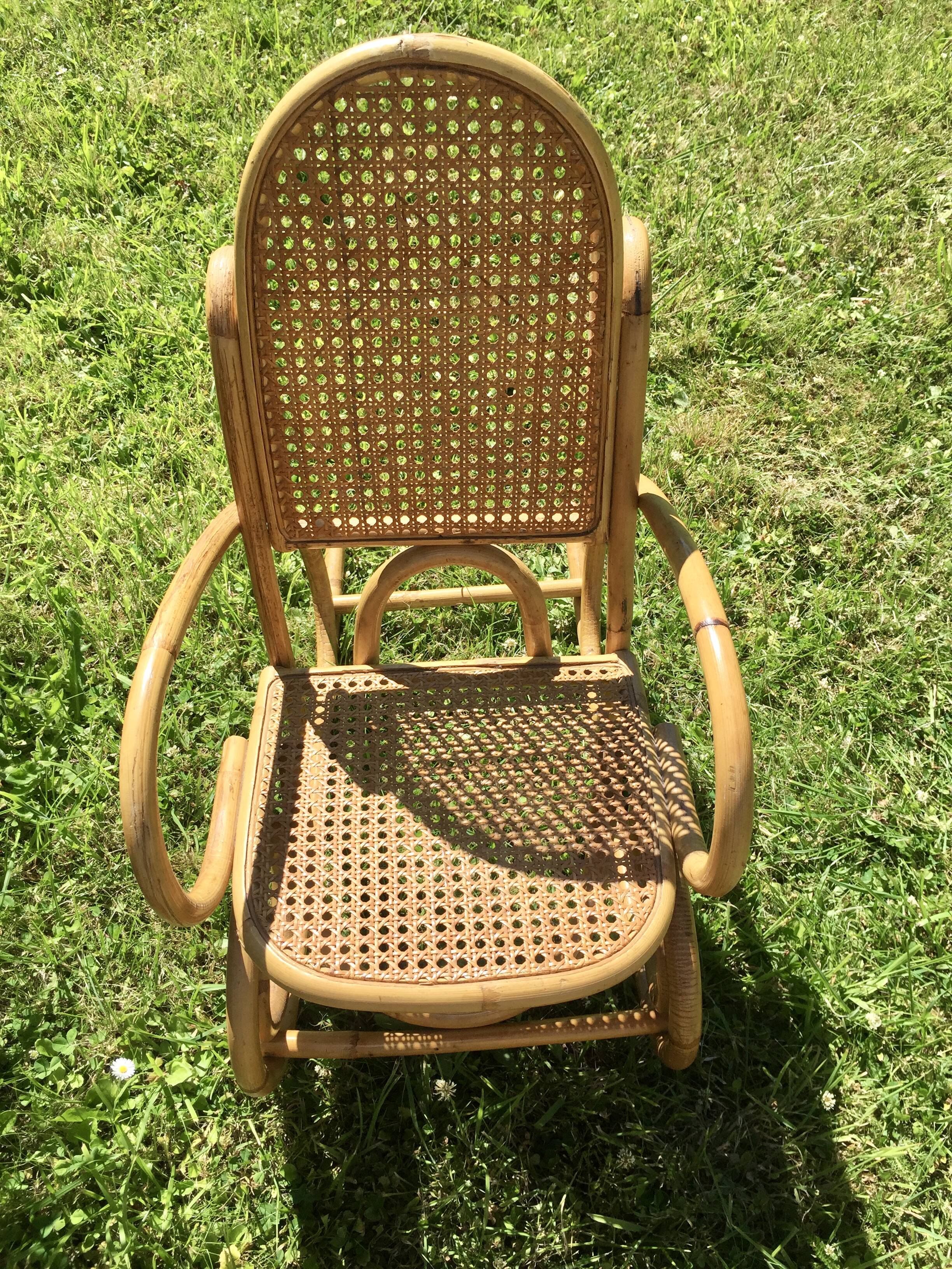 Vintage child rocking chair