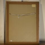 Gouache on paper original unique modernist work by Jean Boris Lacroix 1940s