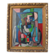 Tableau de la période bleue – Portrait de femme, d'après Pablo Picasso