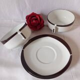 Large Lunch Duo Cups Limoges Lafarge