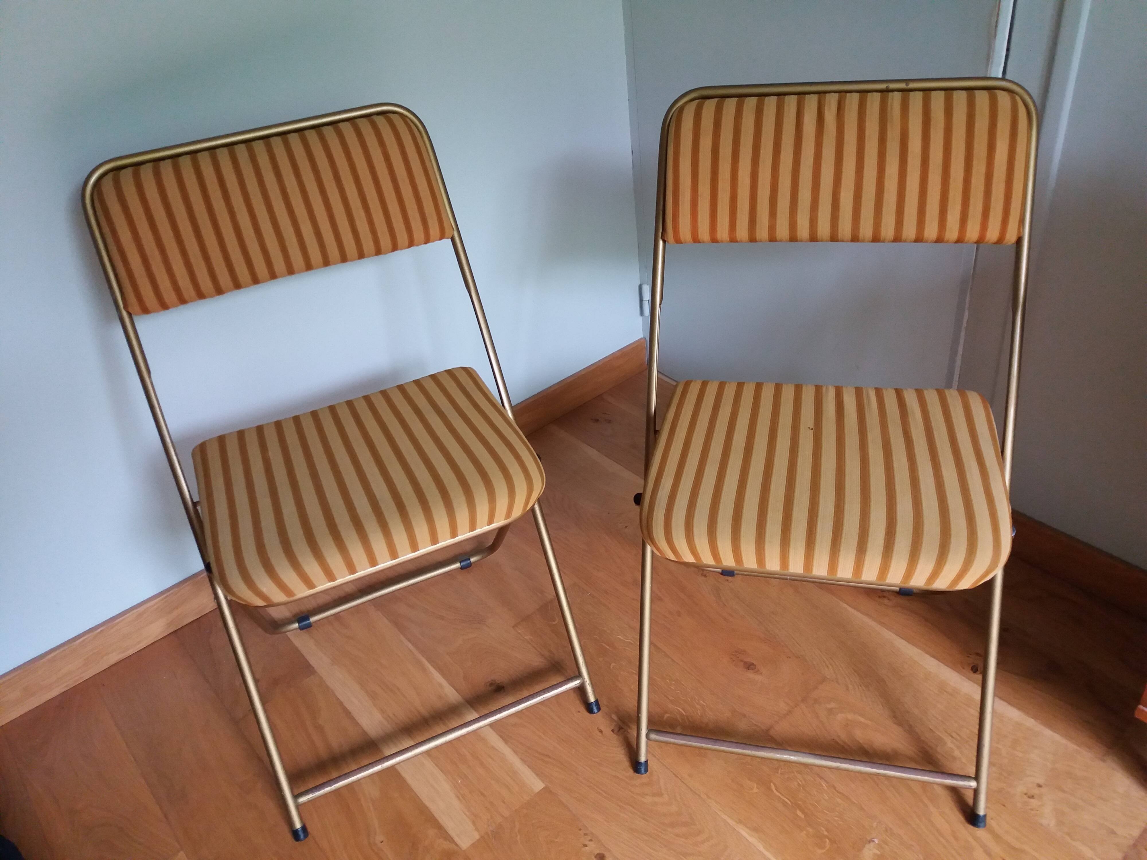 Lafuma folding chairs from the 70s