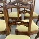 Suite de six chaises de style Louis Philippe en merisier XIX siècle