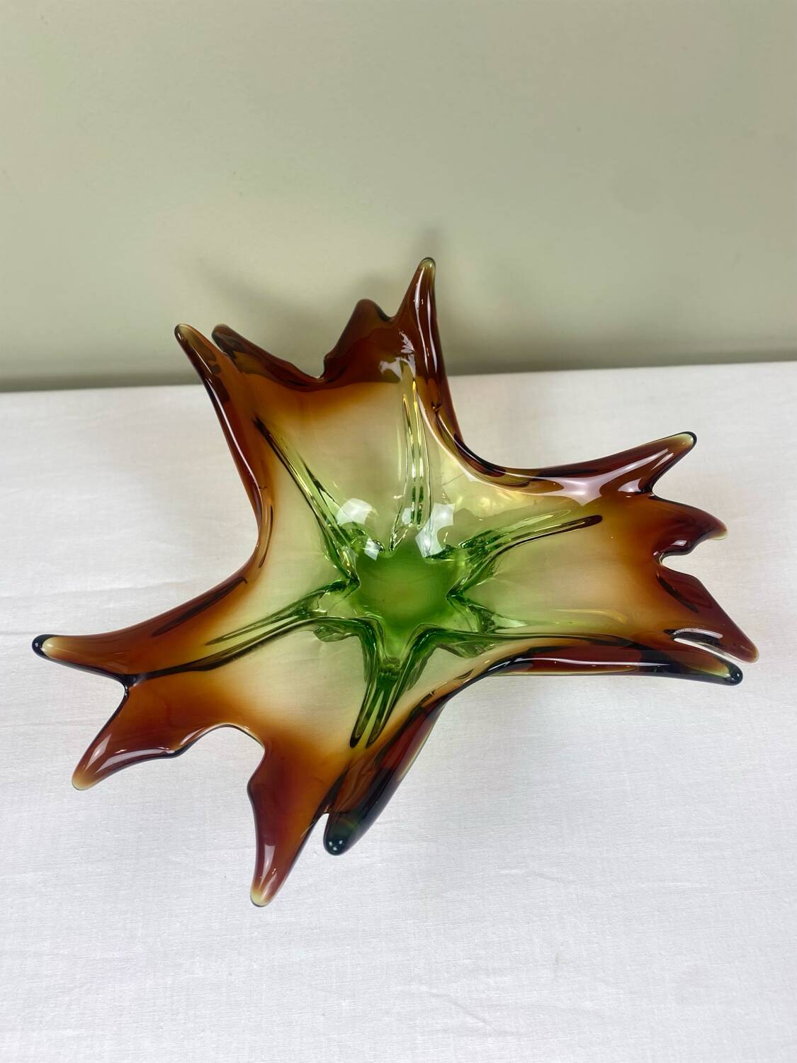 Large Murano glass bowl
