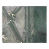 HST painting "Abstraction" Guy Feinstein (1929-2008) Narrative figuration