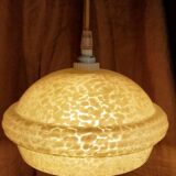 Clichy Glass Art-Deco Suspension